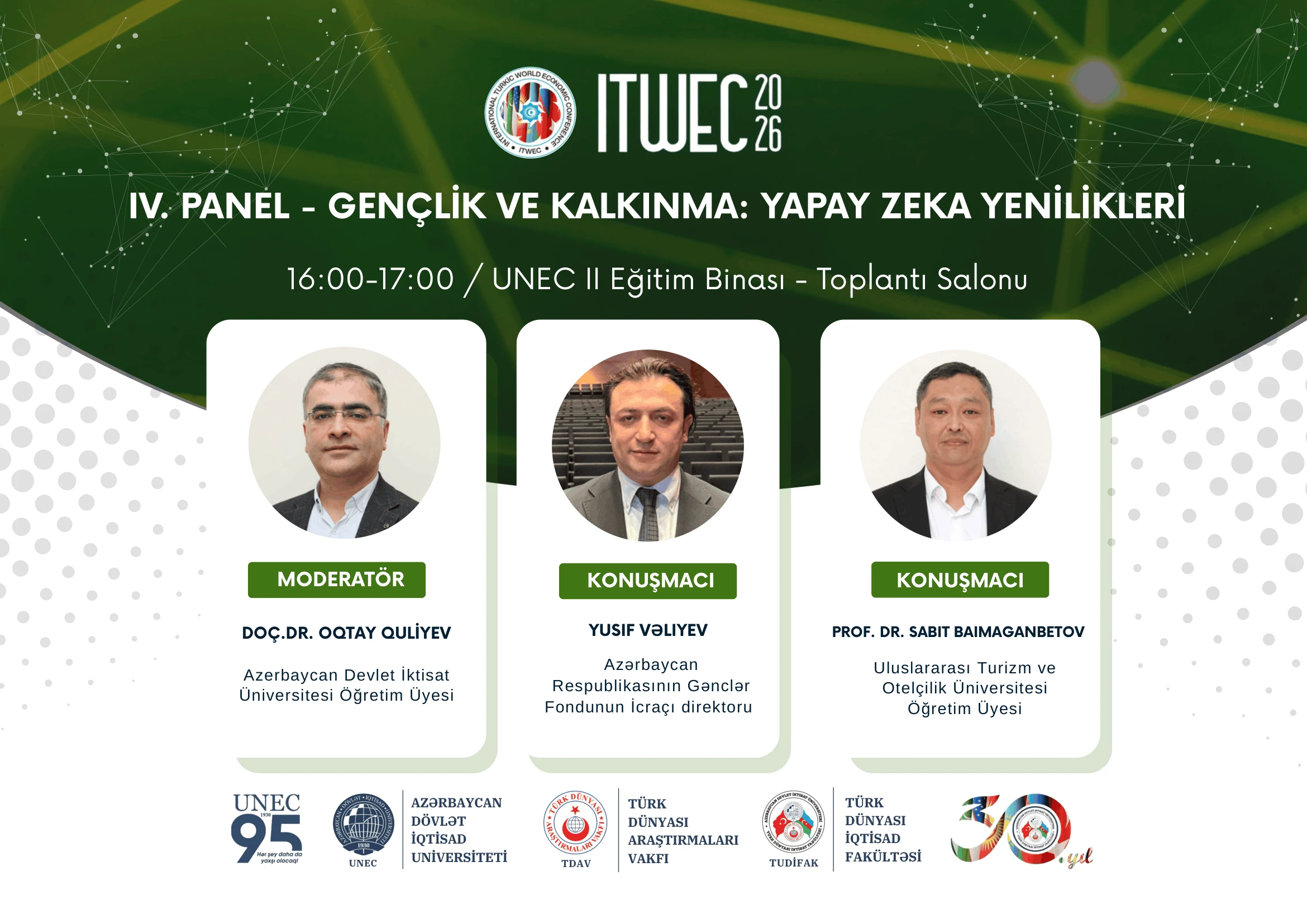 PANEL 4: Gənclik və İnkişaf: Süni İntellekt İnnovasiyaları